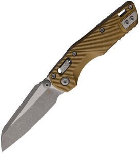 MCT210M10APFLTA Microtech Standard Issue MSI Mini Ram-Lok Pocket Knife Tan